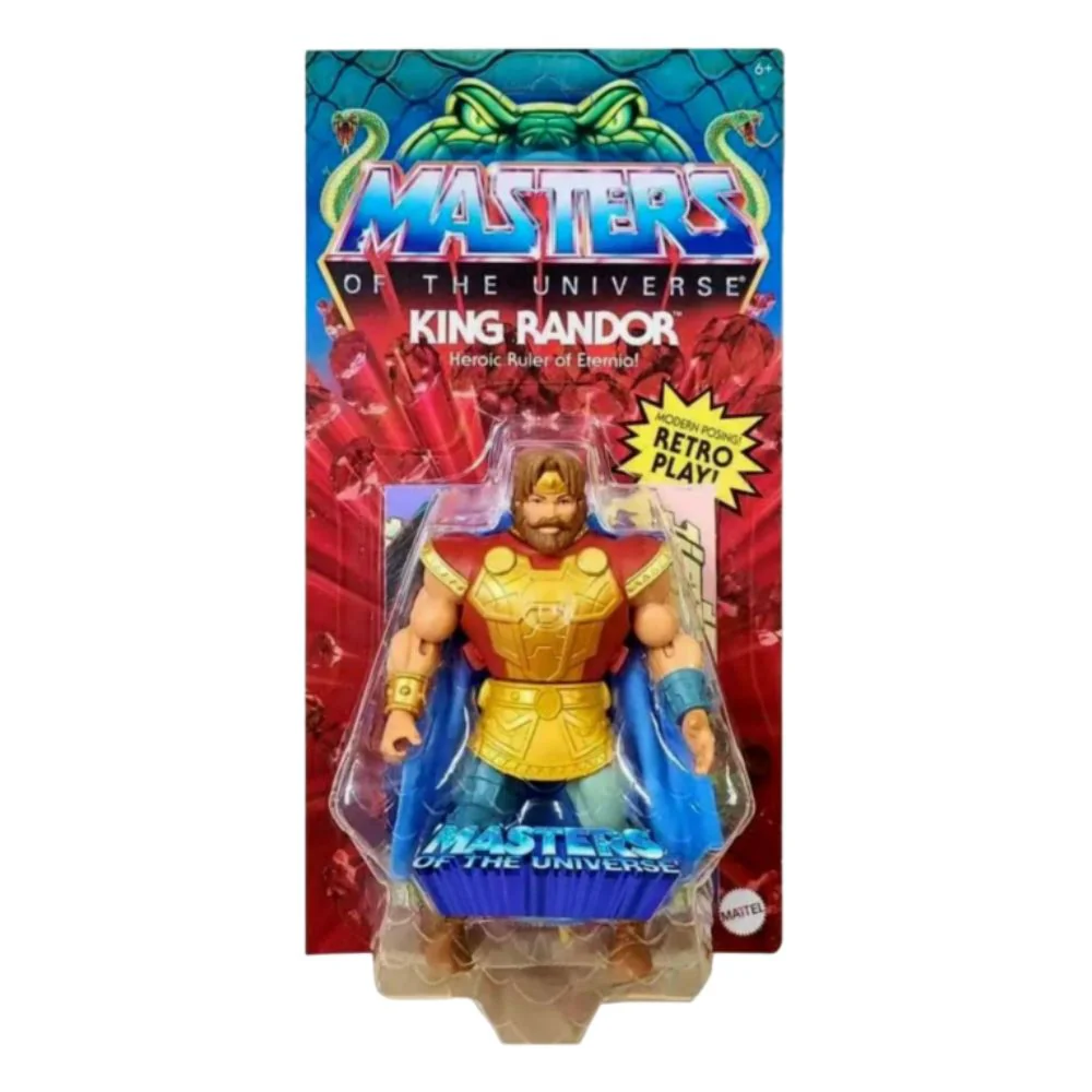 MASTERS OF THE UNIVERSE - KING RANDOR- RISE OF THE SNAKE MEN