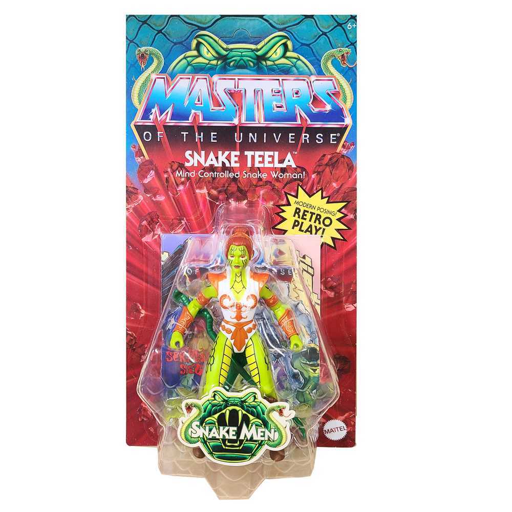 MASTERS OF THE UNIVERSE - SNAKE TEELA - RISE OF THE SNAKE MEN