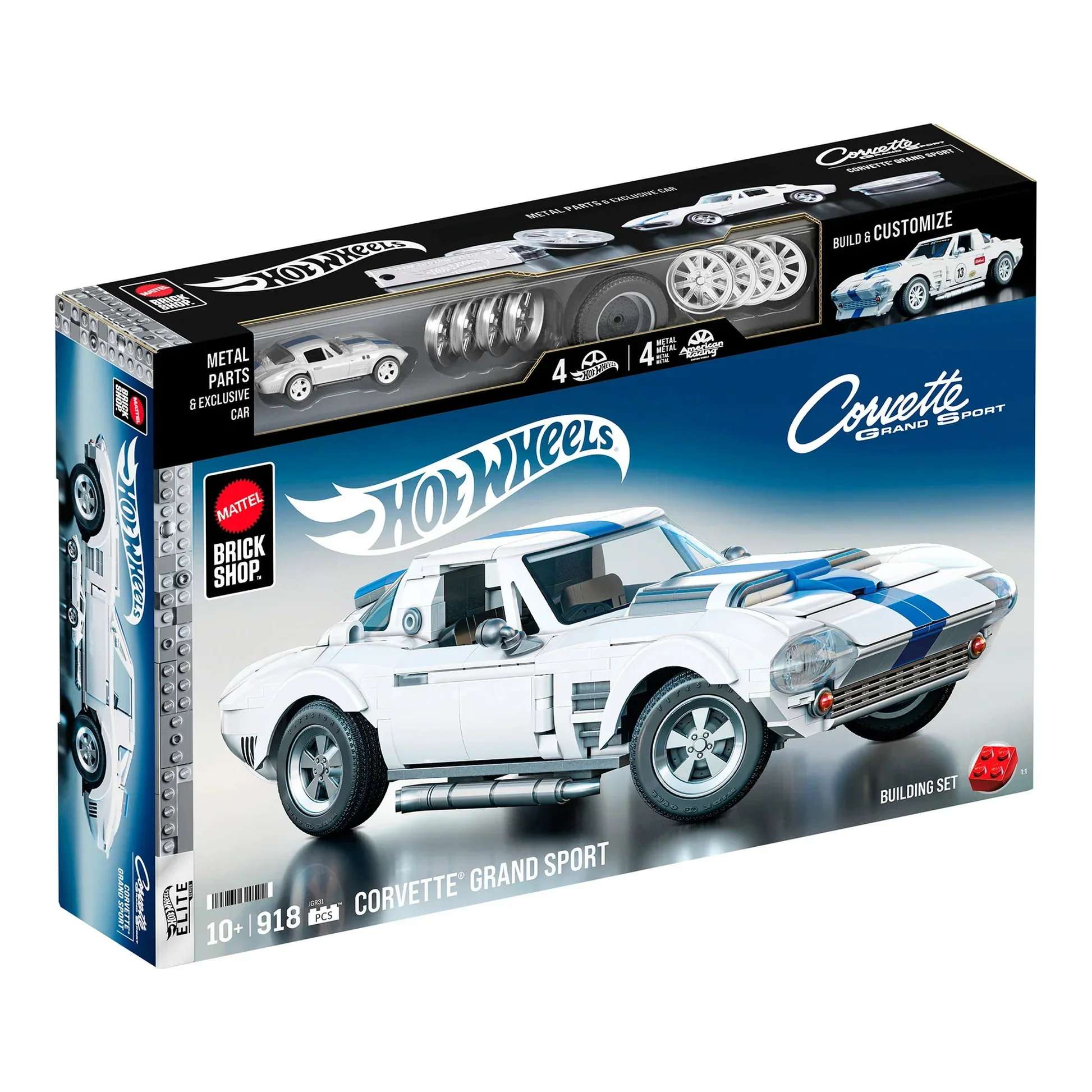 MATTEL BRICK SHOP HOT WHEELS - CORVETTE GRAND SPORT - Image 2