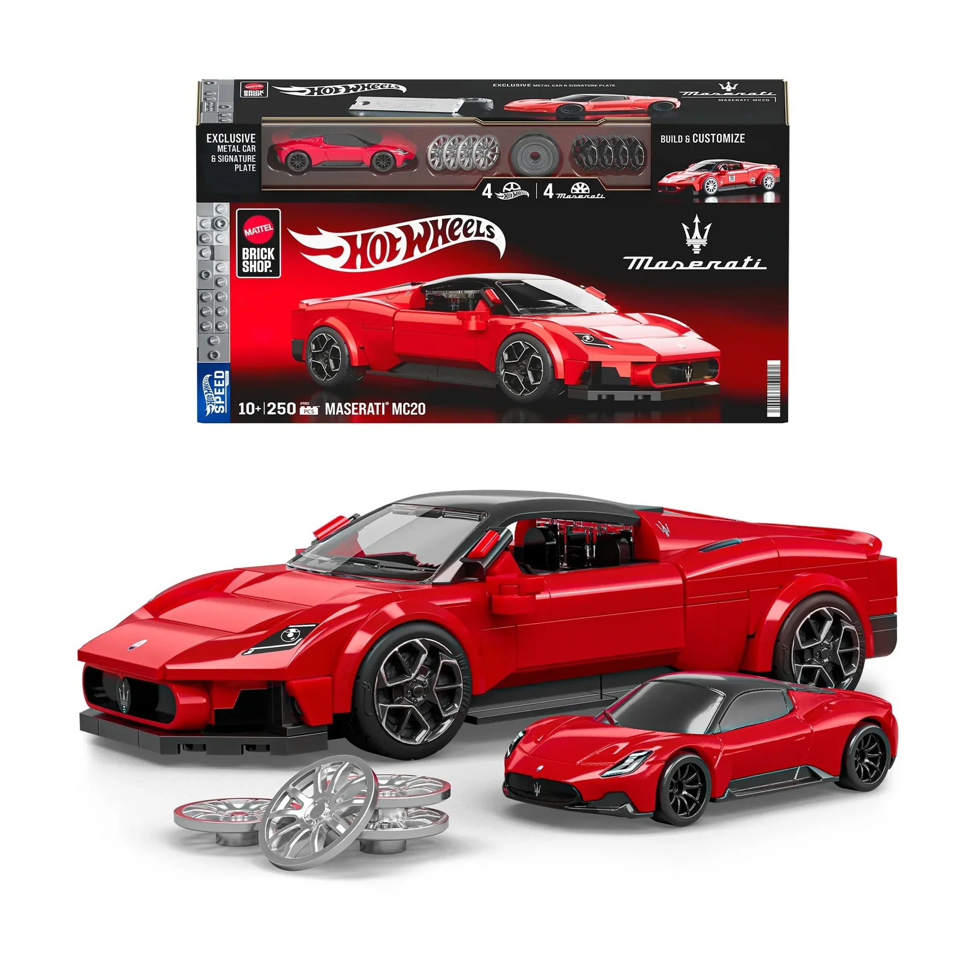 MATTEL BRICK SHOP - HOT WHEELS MASERATI MC20