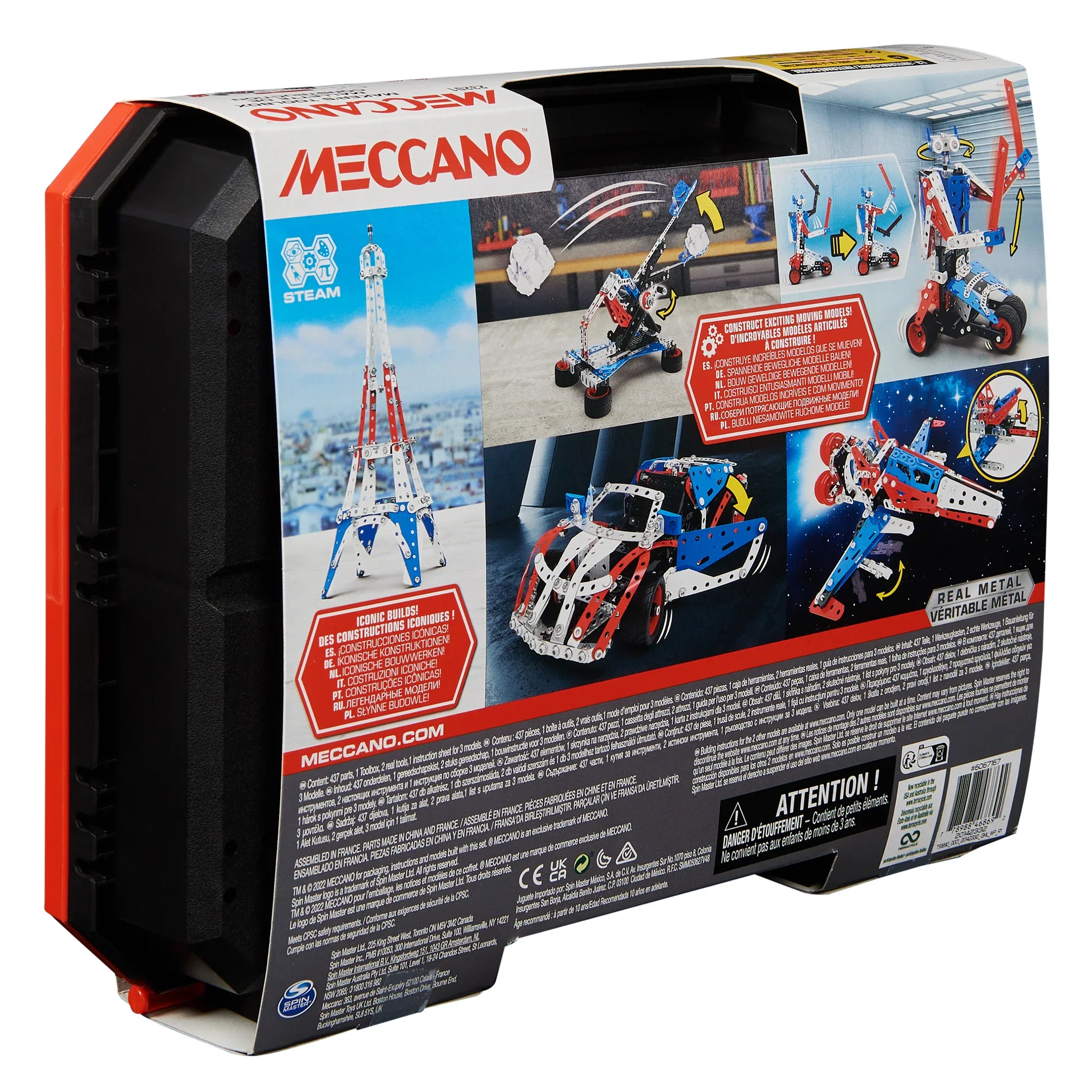 MECCANO MAKER'S TOOLBOX 437 PIECES - Image 4