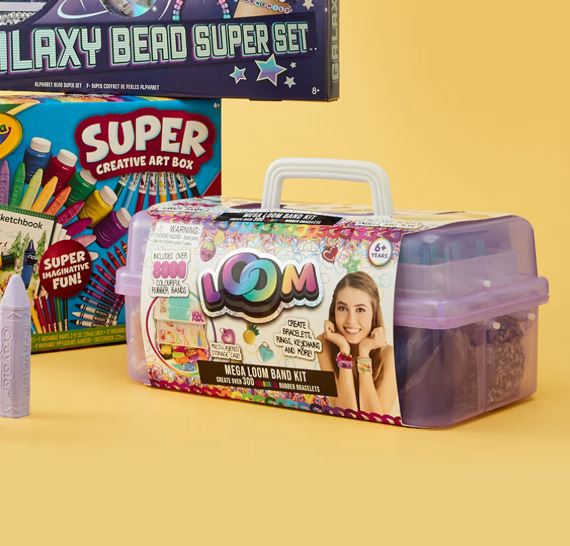 MEGA LOOM BAND KIT - CARRY CASE 8000 PIECES - Image 2