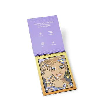 MELISSA AND DOUG WATER WOW - MAKE UP & MANICURES WATER REVEAL PAD - Image 4