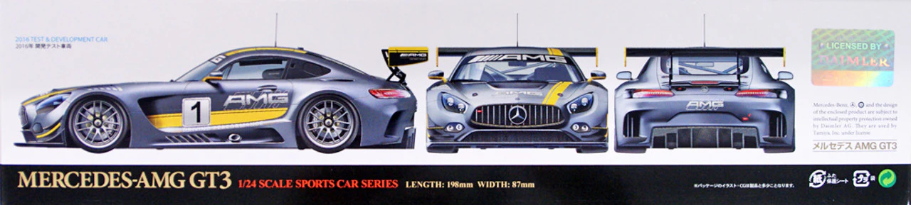 TAMIYA MERCEDES AMG GT3 1:24 - Image 7