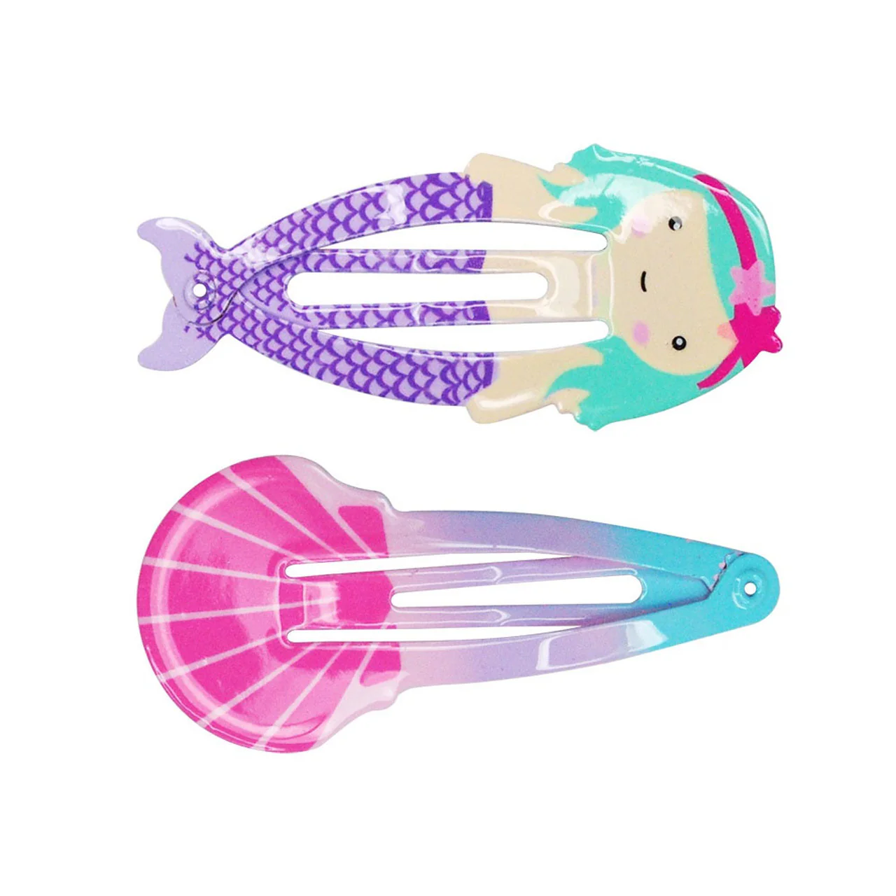 PINK POPPY MERMAID FUN SHAPES HAIRCLIP