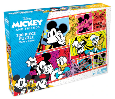 DISNEY MICKEY & FRIENDS 300PC PUZZLE
