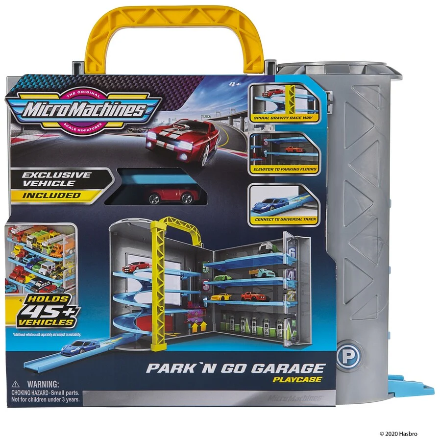 MICRO MACHINES PARK AND GO GARAGE PLAYSET