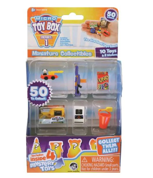 MICRO TOYBOX SERIES 1 10 PC WINDOW BOX