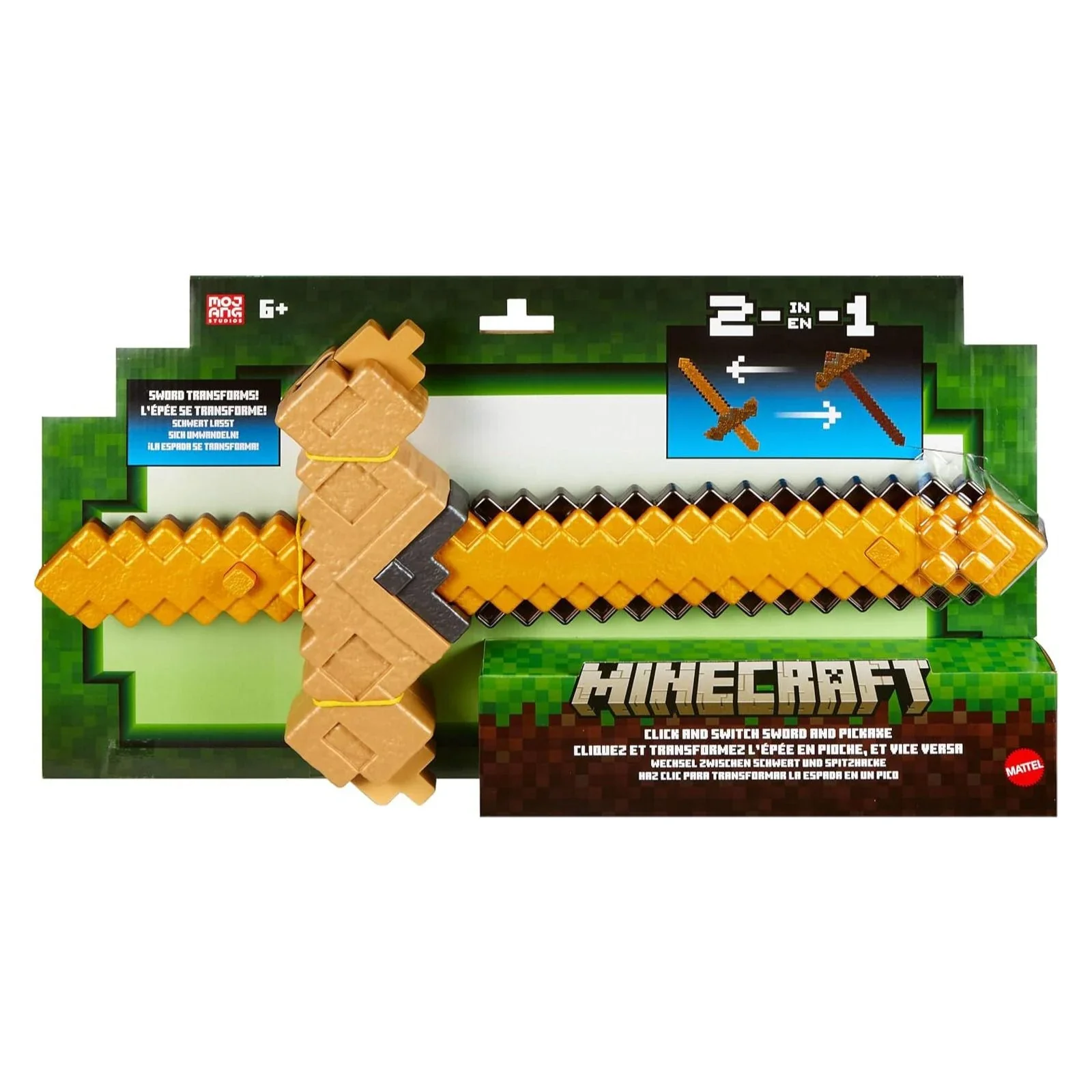 MINECRAFT - CLICK AND SWITCH SWORD AND PICKAXE
