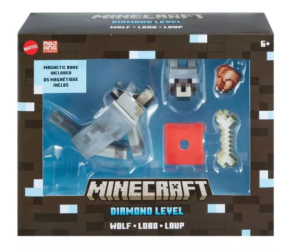 MINECRAFT DIAMOND LEVEL - WOLF - Image 2