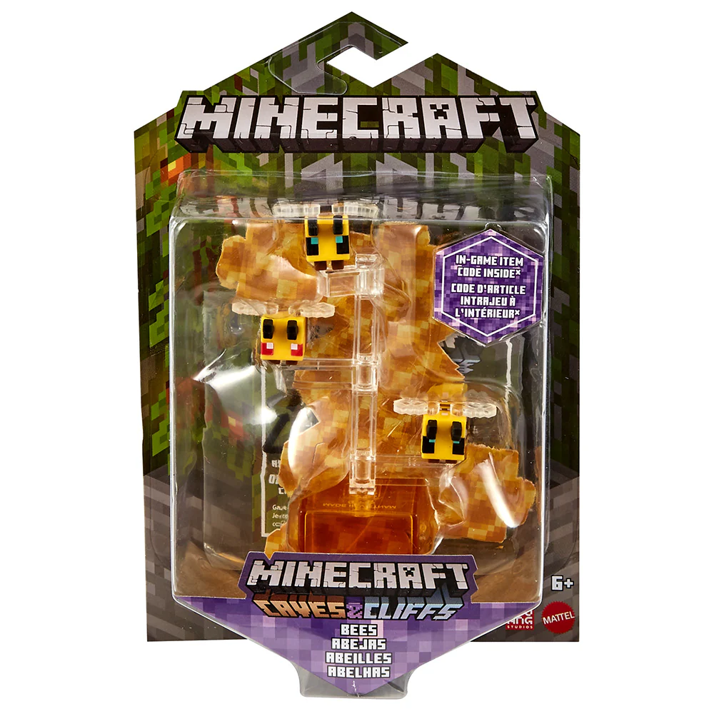 MINECRAFT FIGURE BEES