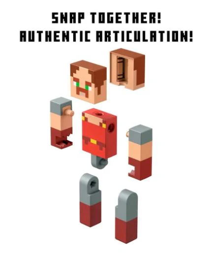 MINECRAFT FUSION FIGURES - HAL - Image 2