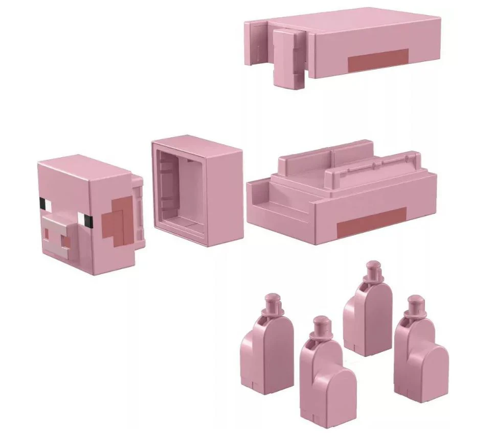 MINECRAFT FUSION FIGURES - PIG - Image 2