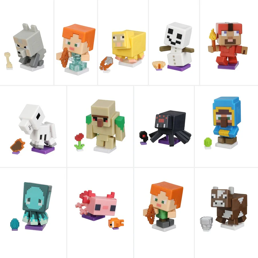 TREASURE X MINECRAFT OVERWORLD CAVES & CLIFFS MINE & CRAFT CHARACTER - Image 2