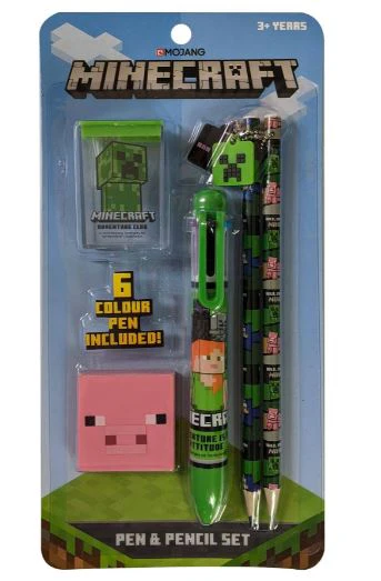 MINECRAFT PEN AND PENCIL SET
