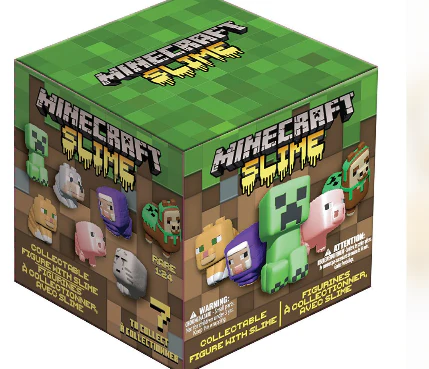 MINECRAFT SLIME - MINI FIGURE WITH SLIME