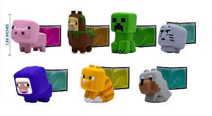 MINECRAFT SLIME - MINI FIGURE WITH SLIME - Image 2
