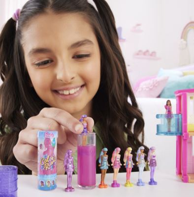 MINI BARBIE LAND - BARBIE COLOUR REVEAL DOLL - Image 5