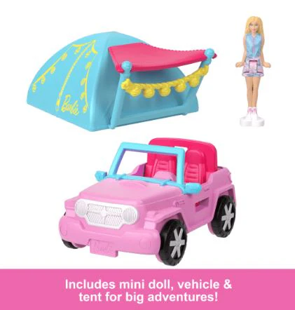 MINI BARBIE LAND - BARBIE COLOUR CHANGE JEEP - Image 5