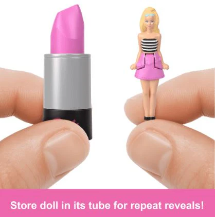 MINI BARBIE LAND - BARBIE LIPSTICK REVEAL ASSORTED COLOURS - Image 5