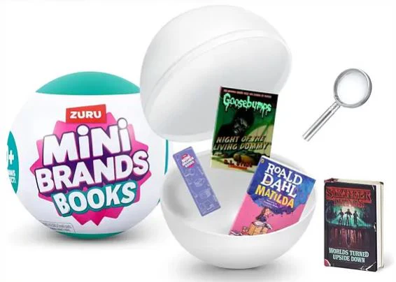MINI BRANDS - BOOKS ASSORTED BLIND BALL