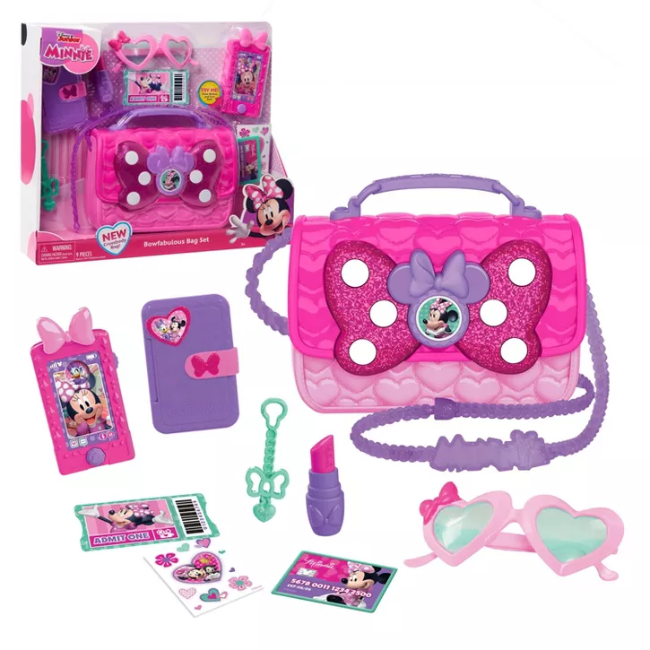 MINNIE MOUSE BOWFABULOUS BAG SET - 7 PIECE - Image 2
