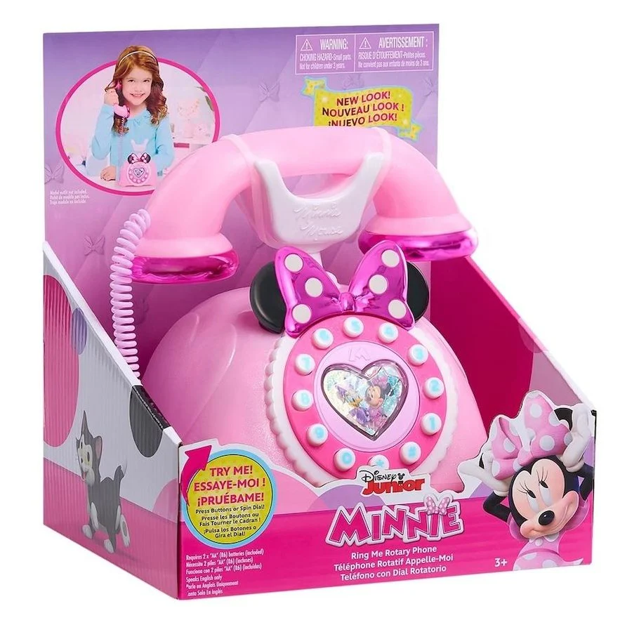MINNIE MOUSE RING ME ROTARY PHONE