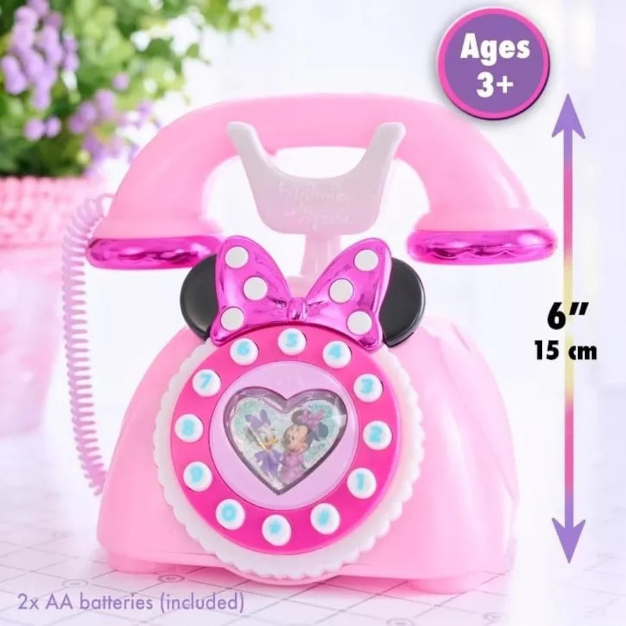 MINNIE MOUSE RING ME ROTARY PHONE - Image 2