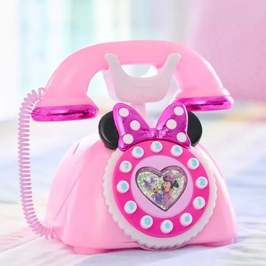 MINNIE MOUSE RING ME ROTARY PHONE - Image 4