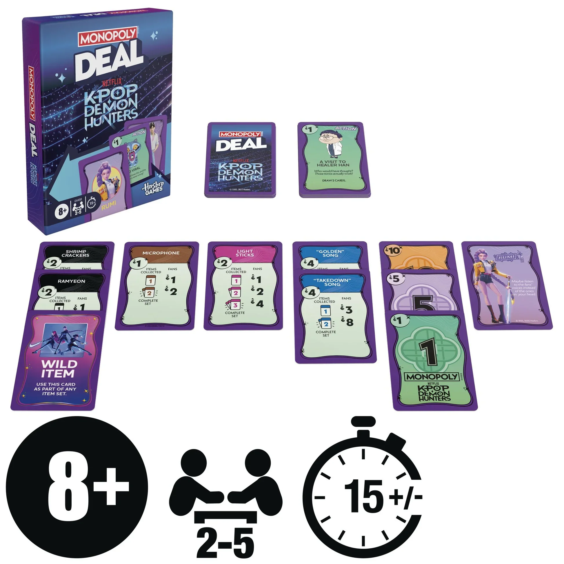 MONOPOLY DEAL KPOP DEMON HUNTERS - Image 2