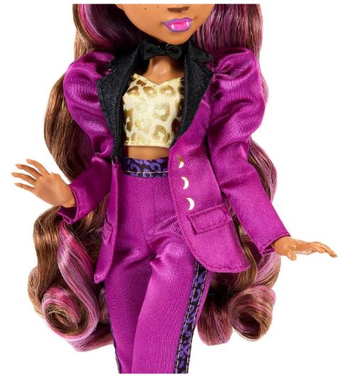 MONSTER HIGH CLAWDEEN WOLF IN MONSTER BALL PARTY DRESS - Image 4