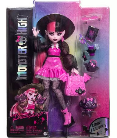 MONSTER HIGH - CORE REFRESH FASHION DOLL - DRACULAURA - Image 5