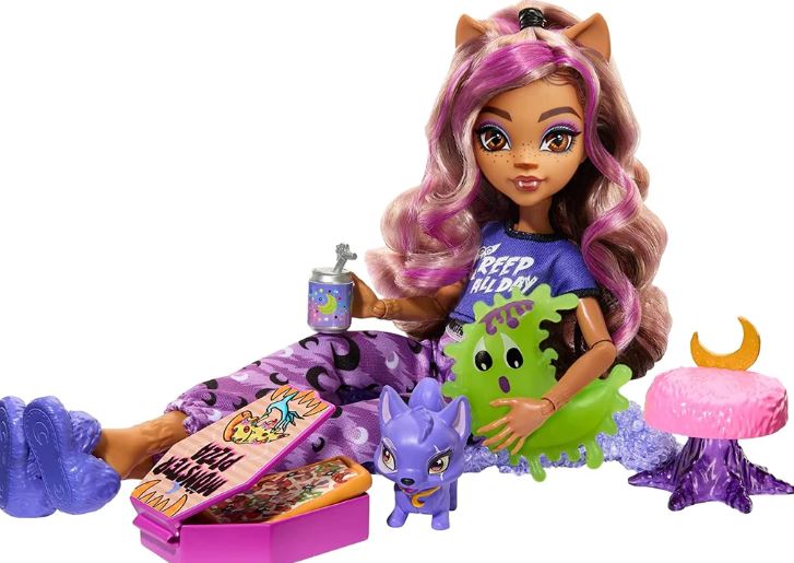 MONSTER HIGH - CREEPOVER DOLLS - CLAWDEEN WOLF - Image 3