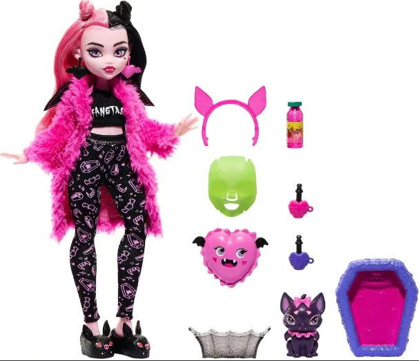 MONSTER HIGH - CREEPOVER DOLLS - DRACULAURA - Image 2