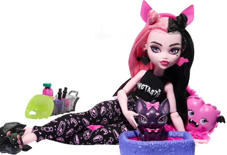 MONSTER HIGH - CREEPOVER DOLLS - DRACULAURA - Image 3