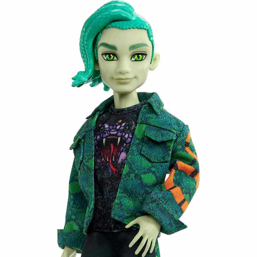 MONSTER HIGH DOLL DEUCE GORGON WITH PET AND ACCESSORIES - Image 5