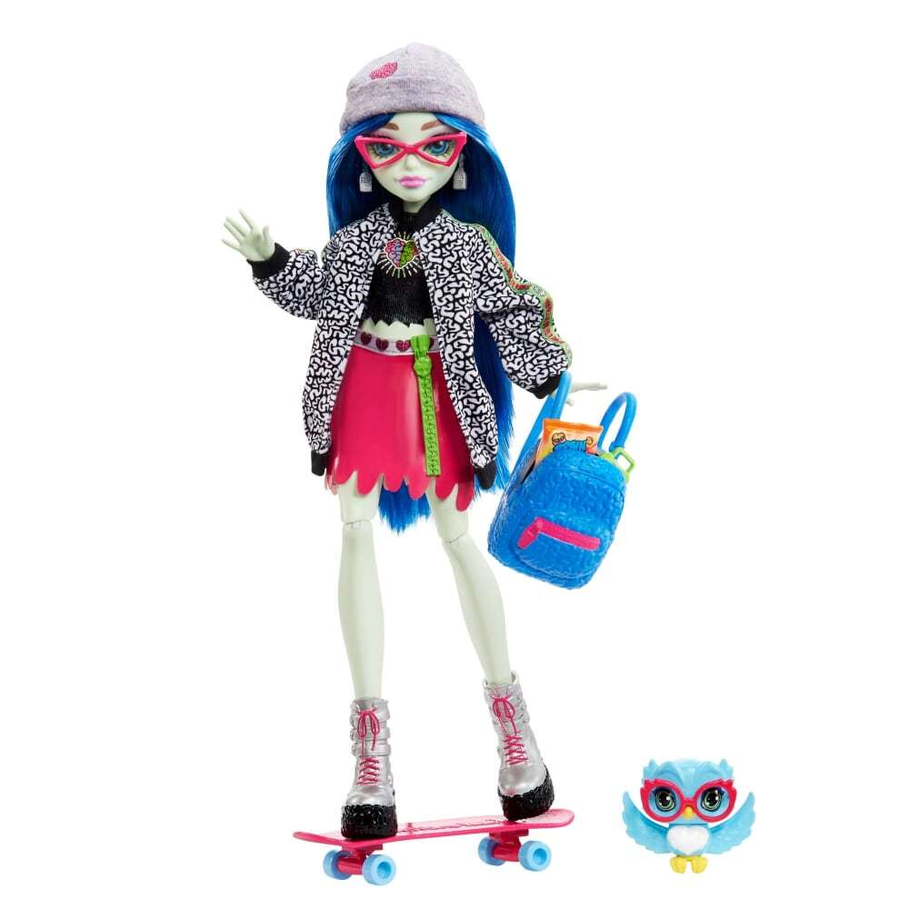 MONSTER HIGH DOLL GHOULIA YELPS WITH PET AND ACCESSORIES - Image 3