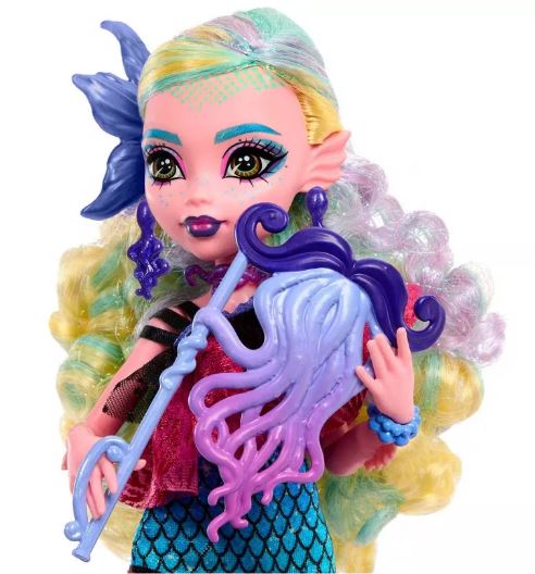 MONSTER HIGH  LAGOONA BLUE IN  MONSTER BALL PARTY DRESS - Image 5