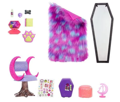 MONSTER HIGH - SKULL MATES SECRETS - BEDROOM CLAWDEEN - Image 3