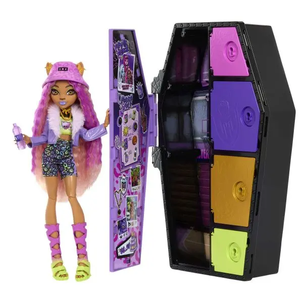 MONSTER HIGH - SKULLTIMATE SECRETS - CLAWDEEN WOLF FASHION FIGURE SERIES 1 - Image 2