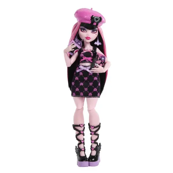 MONSTER HIGH - SKULLTIMATE SECRETS - DRACULAURA FASHION FIGURE SERIES 1 - Image 2