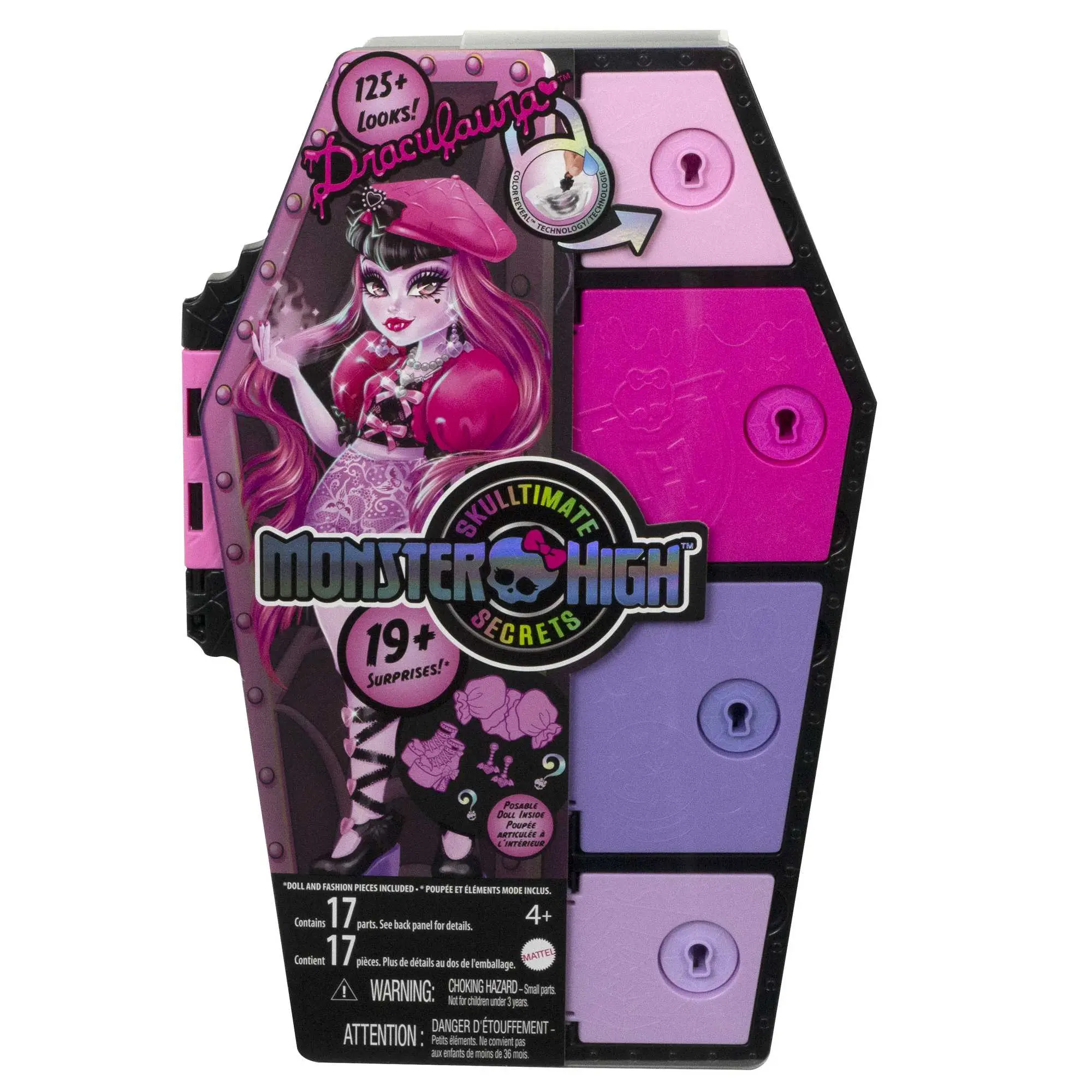 MONSTER HIGH - SKULLTIMATE SECRETS - DRACULAURA FASHION FIGURE SERIES 1 - Image 5