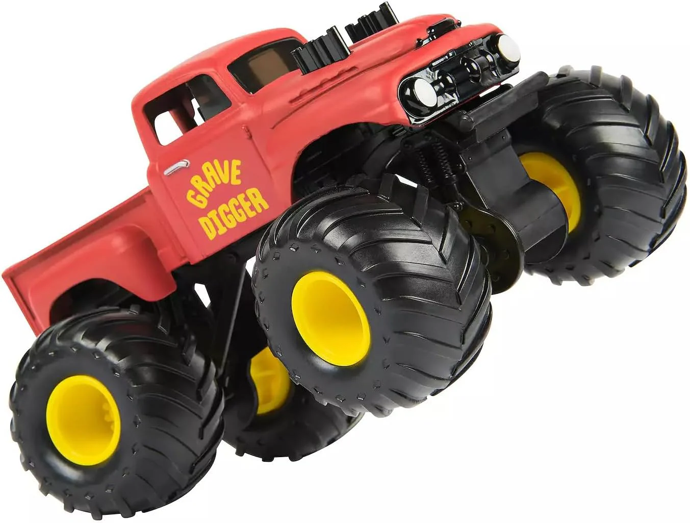 MONSTER JAM 1:24 DIE CAST TRUCK - GRAVE DIGGER RED VINTAGE - Image 2