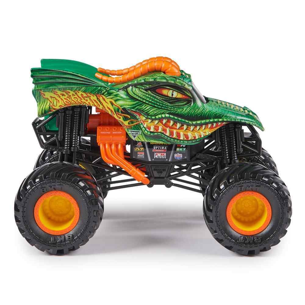 MONSTER JAM - 1:24 DIECAST TRUCK - DRAGON - Image 4