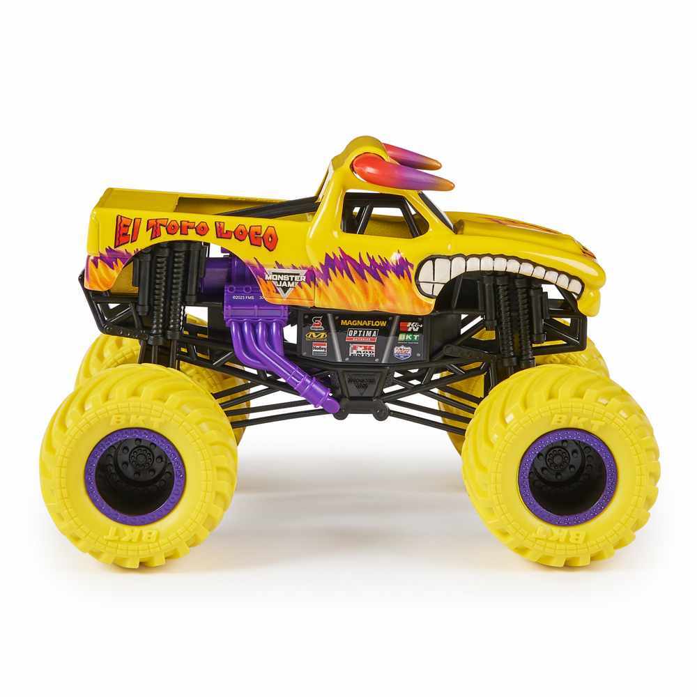 MONSTER JAM - 1:24 DIECAST TRUCK - EL TORO LOCO - Image 3