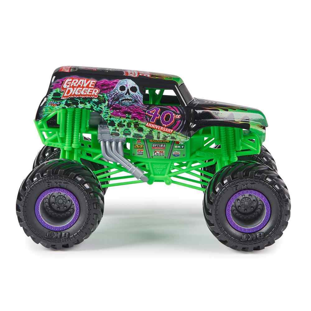 MONSTER JAM - 1:24 DIECAST TRUCK - GRAVE DIGGER - Image 4