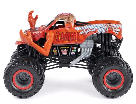 MONSTER JAM 1:24 DIECAST TRUCKS - ZOMBIE - Image 3