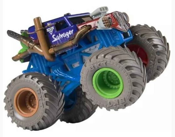 MONSTER JAM 1:64 DIE CAST SINGLE PACK - SALVAGER - Image 2