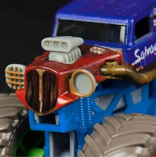 MONSTER JAM 1:64 DIE CAST SINGLE PACK - SALVAGER - Image 3