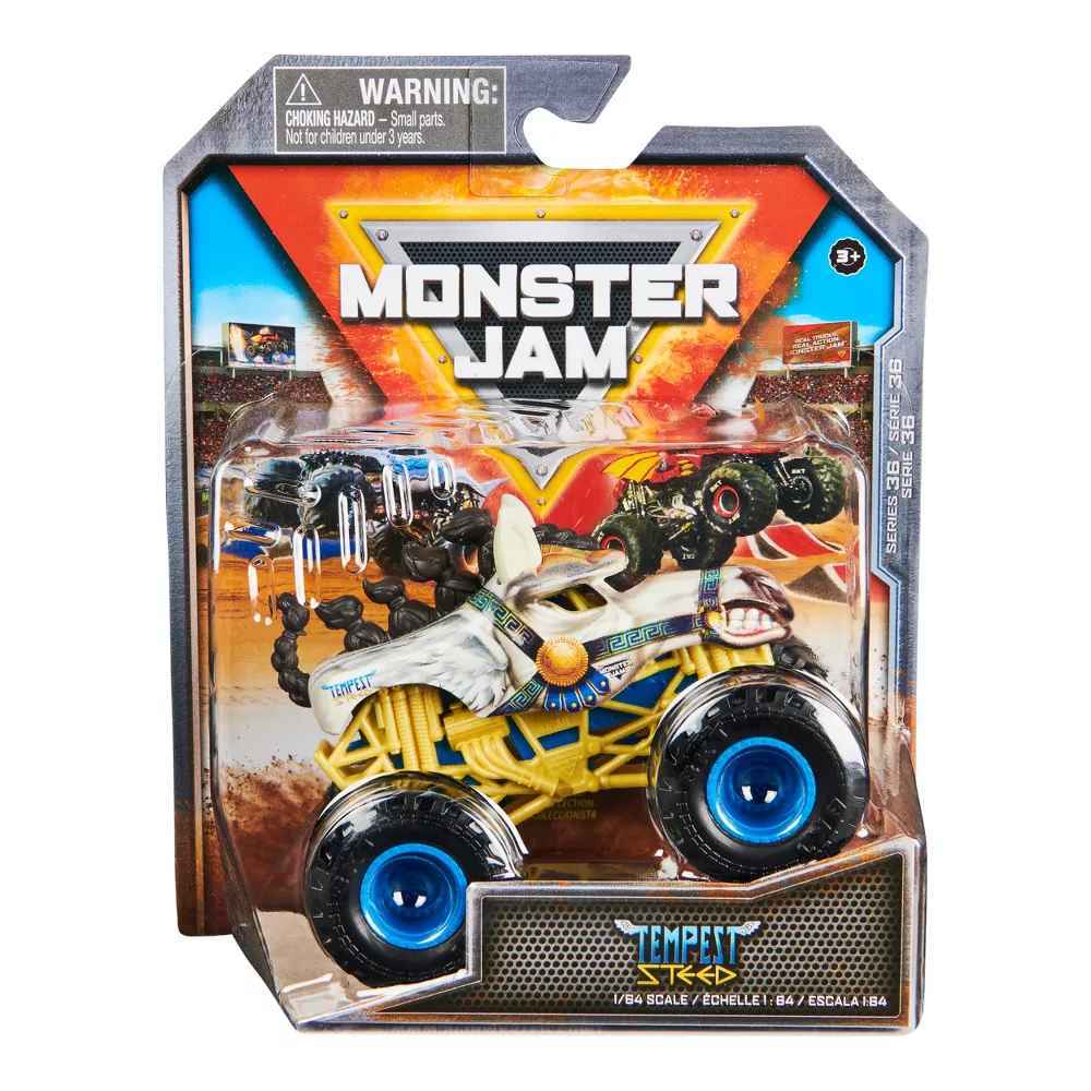 MONSTER JAM 1:64 DIE CAST SINGLE PACK - TEMPEST STEED